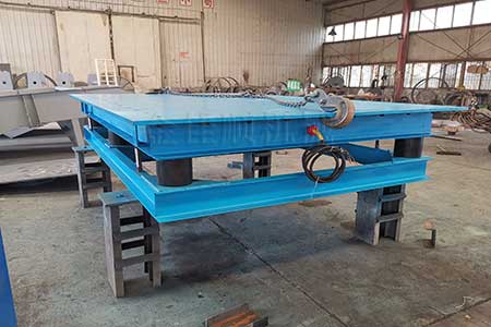 2m乘3m人防門振動(dòng)平臺(tái)發(fā)貨中